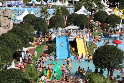 China Van het het Waterpark van het veiligheids het Dynamische Water Wereld Aangepaste het Project/het Themapark van Aqua Te koop