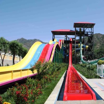 China General Water Park Item Custom Water Slides , High Speed Adult Plastic Water Slide for Aqua Park for sale