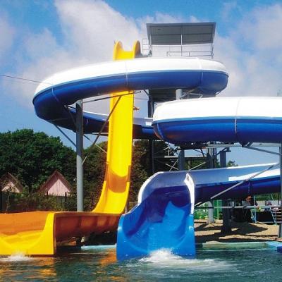 China Fiberglass Speed Slide , Water Park Raft Slide , Custom Water Slides Equipment for sale