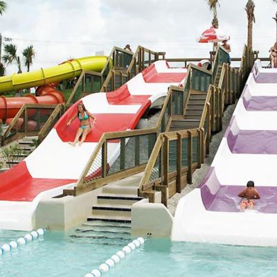 China Fiberglass Kids' Water Slides, Outdoor Pool Water Slide For Children With a Safety  Height for sale