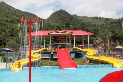 China Customiazed Kids Fun Water Slide for Water Park / Fiberglass Water Park Equipment for sale