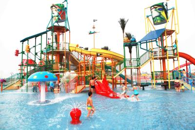 China Exciting Aqua Water Park Water Fortress for Amusement Park Equipment for sale