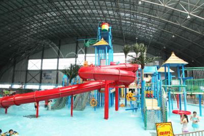 China Family Commercial Aqua Playground Fiberglass Slides for Theme Parks Games for sale