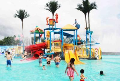 China Commerial Kids' Water Park Playground Equipment With Slides , SGS Audited Water Park Equipment Supplier for sale