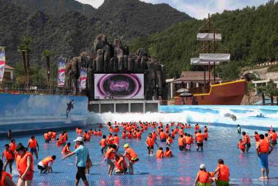 China Attractive Water Park Wave Pool / Aqua Park Wave Pool Equipment for sale