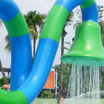 China Outdoor Spray Park Equpment Fiberglass Shower For Water Games / Customized Water Slide for sale