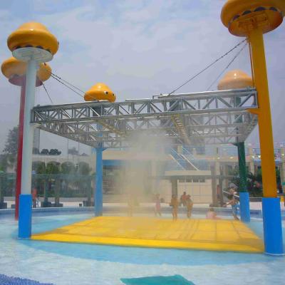 China Jellyfish World Steel Large Aqua Play Spray Park Equipment Cartoon Structures for sale