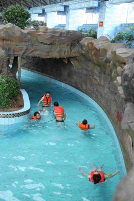 China Het Materiaal van het waterpark, de Luie Rivier van Waterpark, de Speelplaatsmateriaal van de Waterpret voor Aqua-Park Te koop