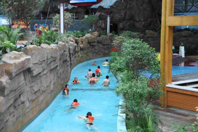 China Van het het Waterpark van het Zwembadmateriaal de Luie Rivier voor Kinderen/FamiliepretPretpark Te koop