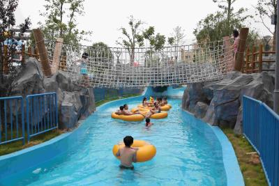 China Grote Lazy River zwembad Commerciële Lazy River apparatuur voor het gezin Te koop