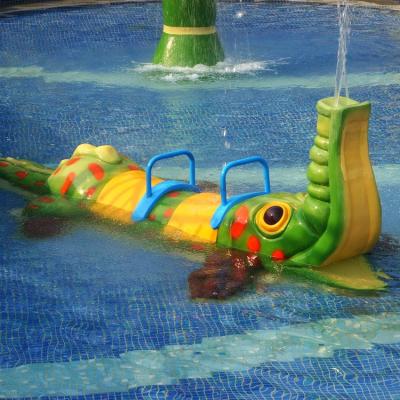 China Spray Crocodile Aqua Play, Water Sprayground Equipment, Aqua Park Equipments for sale