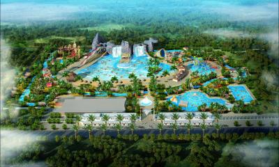 China Tienda el proyecto de Waterpark de la fuente termal, equipo del parque del agua de la fibra de vidrio/proyecto modificado para requisitos particulares del parque de la aguamarina en venta