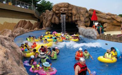 중국 옥외 휴일 행락지 물 공원 게으른 강, Waterpark 장비 판매용