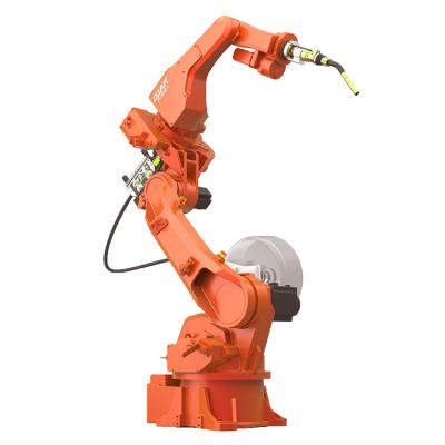 China Application QJAR 4kg High Performance Professional Industrial Arc Welding 6 Axis Robotic WELDING Robot Arm for sale