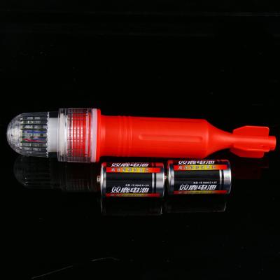 China Waterproof Led Boat Light Battery Strobe Torpedo Flash Night Fishing Net Lights Fishing Torpedo for sale