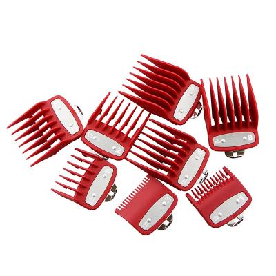 China Professional Durable 8 Color Hair Trimmer / Trimmer Guard Combs Guide Combs Coded Cutting Guides / Combs for sale