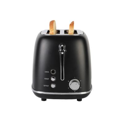 China 2022 Hotel Design 2 Single Slice Bread Toaster For Kitchen Appliances 12V Electric Machine for sale