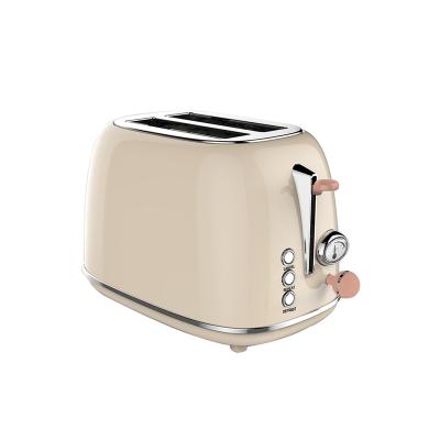 China Extra Wide Hotel 2 Slice Bread Slot Sandwich Toaster Plastic Home Electric Toasting Appliances for sale