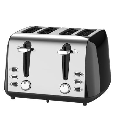 China Hotel New Design 12V 4 Slice Toaster For Hotel Kitchen Electric Appliance Made In China Bread Sandwich Manufacturer for sale