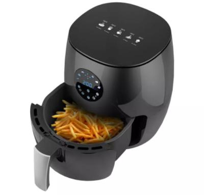 China Healthy Oil Free Nonstick Coating Size 2.5L Mini Digital Air Fryer Heating For Kitchen Appliances for sale