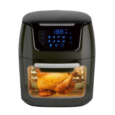 China Big Large Size 12L Capacity XL Air Fryer Multifunctional Oven Healthy Oil Free Heating for Big Family for sale