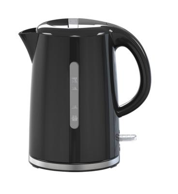 China 360 Degree Rotation Base Water Heater Black Plastic Electric Kettle With Cheap Price Amazon Hot Sale for sale