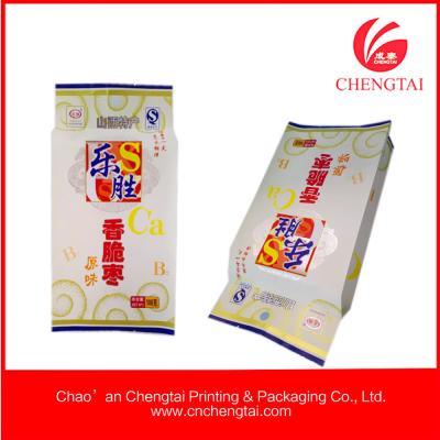 China Self Standing Nontoxic Heat Seal Gusset Pouches For Dried Fruit Food for sale