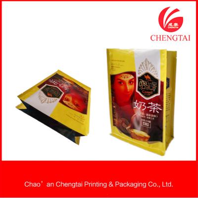 China High capacity square bottom Pouch coffee packaging bags with heat sealing for sale