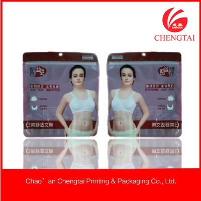 China Women Clothes Use Zippered Packaging Bags With Eco-Friendly Feature for sale