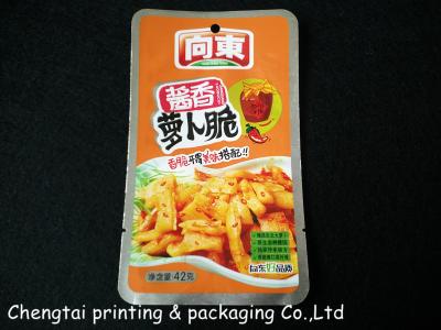 China Extremely High Barrier 42 G Retort Pouches With Aluminum Material for sale