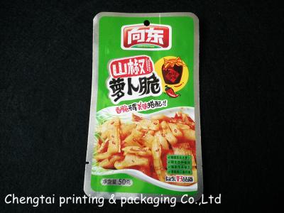 China Resealable OEM ODM Retort Pouch Vegetable & Meat Retortable Packaging for sale