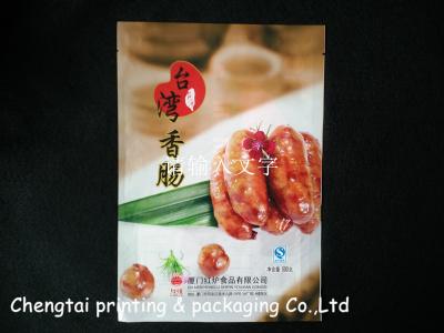 China Custom Retortable Pouches Retort Bag Used In Hot Dog Food Packaging for sale