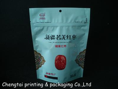 China Customized Ziplock Stand Up Pouches Eco Friendly Three Layers for sale