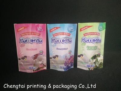 China 11* 17.5 Cm Stand Up Bags And Pouches Packing Liquid Detergent / Washing Powder for sale