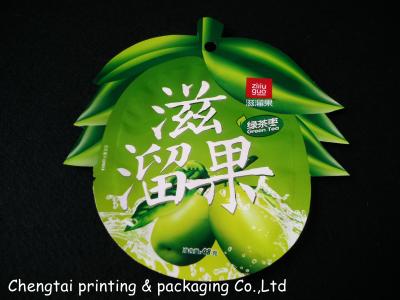 China Custom Shaped Pouches Heat Sealing Reusable Snack Bags Eco Friendly for sale