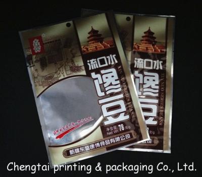 China Heat Sealing Snack Packaging Pouch With 80g 100g 150g 180g Water Resistant for sale