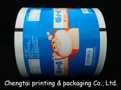 China Eco - Friendly Metallize Rollstock Film / Plastic Packaging Film With Vivid Image for sale