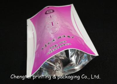 China Half Aluminum Heat Sealing Dried Fruit Bags With Clear Window Food Grade Bag for sale