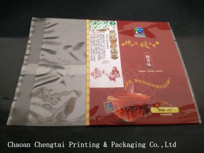 China Custom Printing Tea / Food Packaging Pouches 45g Small Plastic Tea Bags for sale