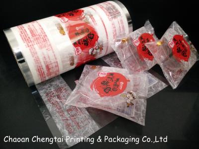 China Inflatable Rollstock Film Plastic Printed Food Packaging Film For Bread for sale