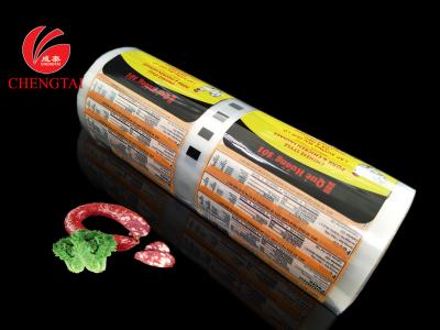 China Food Packaging Pouches / Films / Automatic Plastic Film for Sausage for sale