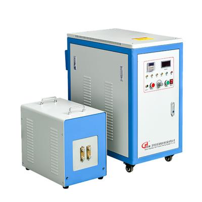 China 2021 50KW IGBT Induction Energy Saving Medium Frequency Melting Furnace for Gold, Silver, Copper, Iron Melting for sale