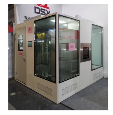 China Modular Pharmaceutical Mini Clean Room Class 100 Clean Room Container Clean Room Dust Protected Room for sale