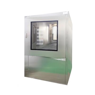 China 100 Lab Clean Room 100 Floor Lab Cleanroom/Lab/Lab Cleanroom Pass Through Box Pass Box Laminar Static Air Flow Pass Through Box for sale