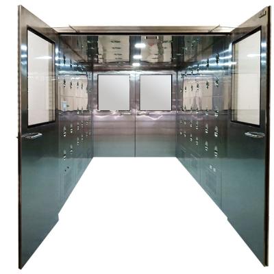 China High Performance Clean Room Furniture Air Shower Pass Through Extended Air Shower for sale