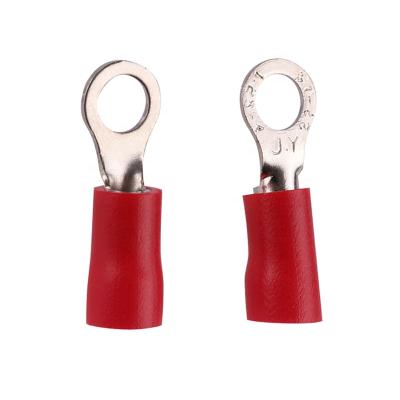 China PVC Factory Direct Sales PVC Insulated Terminal Cold Pressed Round Leather-Terminal for sale