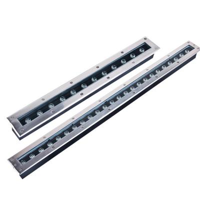 China Theme Park Hot Sale Linear Led Inground Light 3W 9W 12W Outdoor Underground Lighting for sale