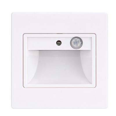 China Aluminum square landscape ip65 motion sensor led stair step wall lamp light for sale