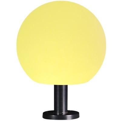 China Can Be Factory Custom Wholesale Smart Remote Outdoor Waterproof Solar Ball LED Column Light Headlight for sale