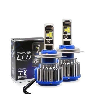 China T1 high power headlight car led headlight good quality cheap price car front light car led light h1 led headlight bulb for sale